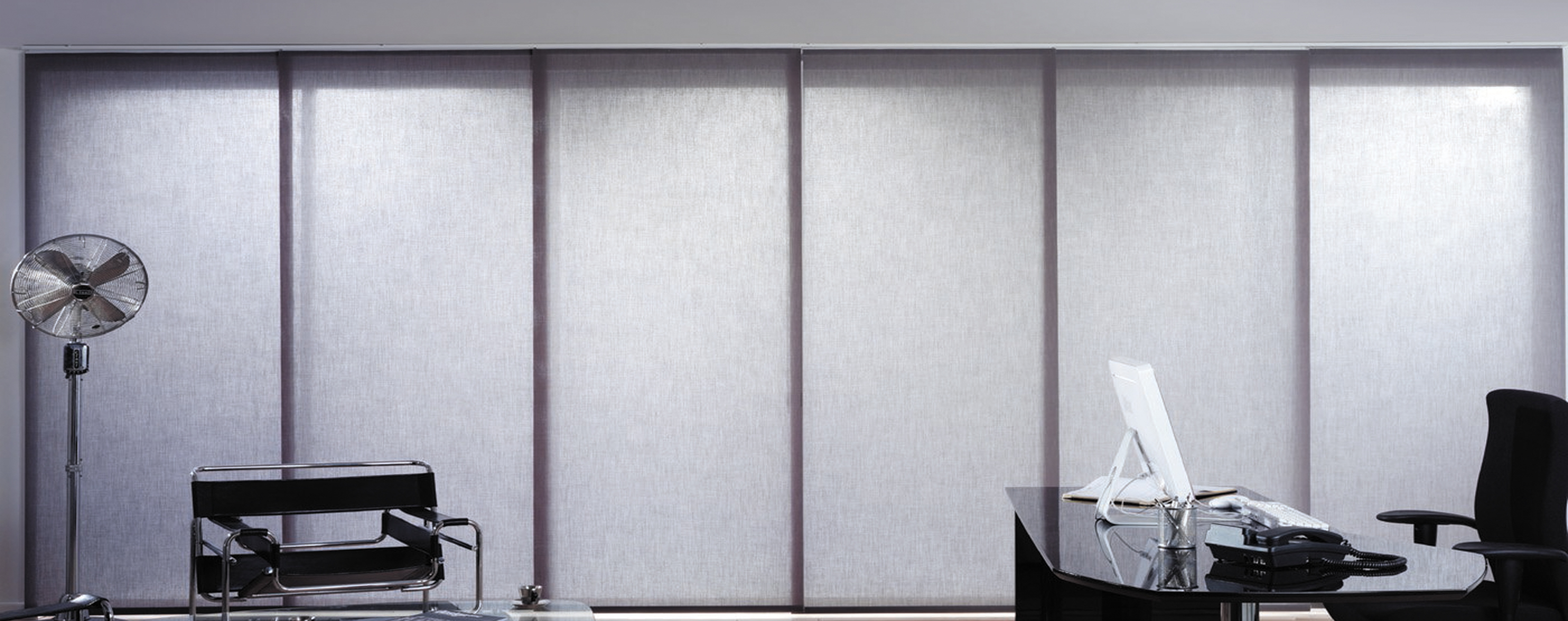 Panel Track Blinds I Euro Systems Dubai, UAE Qatar Saudi Arabia